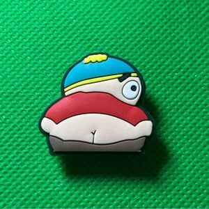 🌼 (5/$10 or 10/$15) NEW “South Park” Fun Croc Shoe Charm Collection Eric Cartman